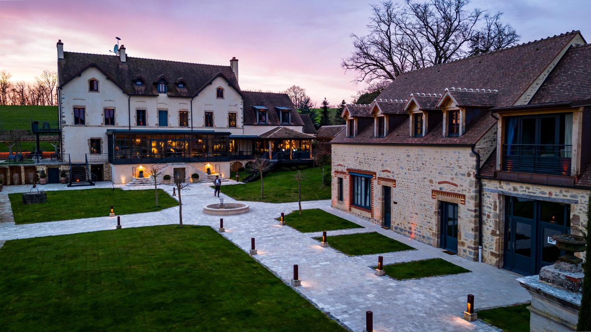 Domaine De Rymska & Spa - Relais & Chateaux Saint-Jean-de-Trezy Luaran gambar