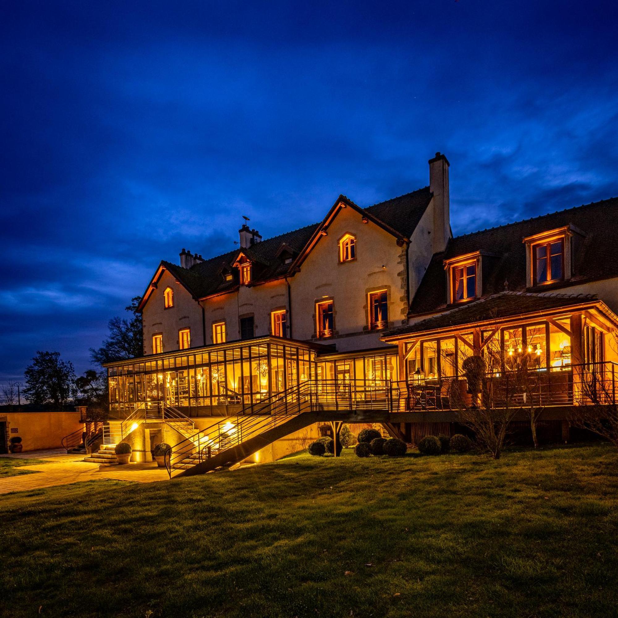 Domaine De Rymska & Spa - Relais & Chateaux Saint-Jean-de-Trezy Luaran gambar